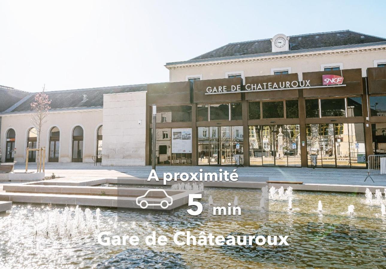 شقة Le Haussmann ⸱ Stationnement Gratuit ⸱ Fibre Déols المظهر الخارجي الصورة