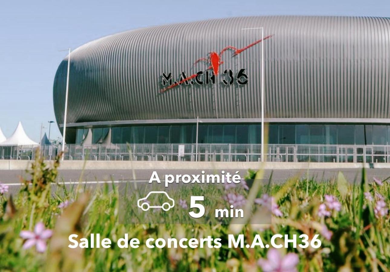 شقة Le Haussmann ⸱ Stationnement Gratuit ⸱ Fibre Déols المظهر الخارجي الصورة